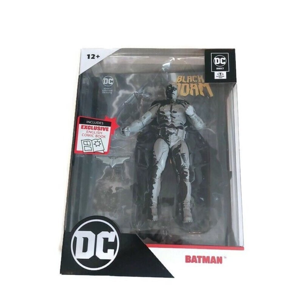 DC Direct McFarlane Toys BATMAN Page Punchers Black Adam Comic Target Exclusive